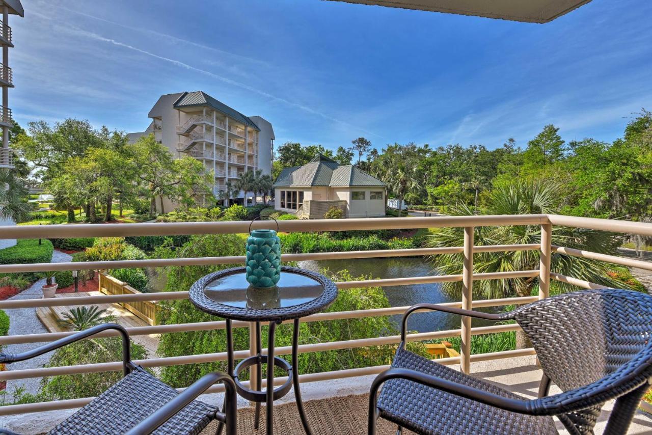 Palmetto Dunes Villa With Lagoon And Fountain Views Hilton Head Island Exterior foto